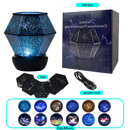Star Projector Galaxy Light for Bedroom Night Lamp