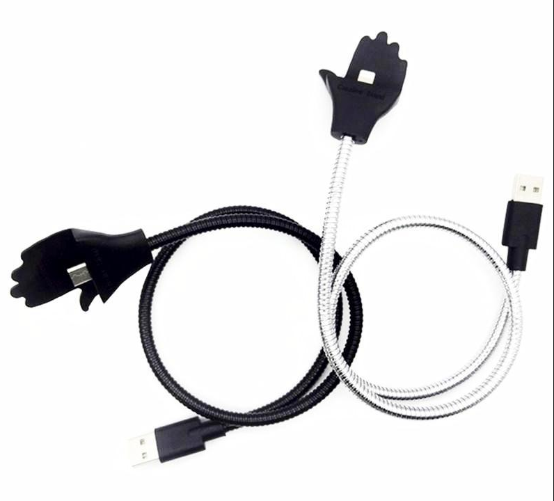 Retractable Charging Cable for iPhone 6/6S with Stand