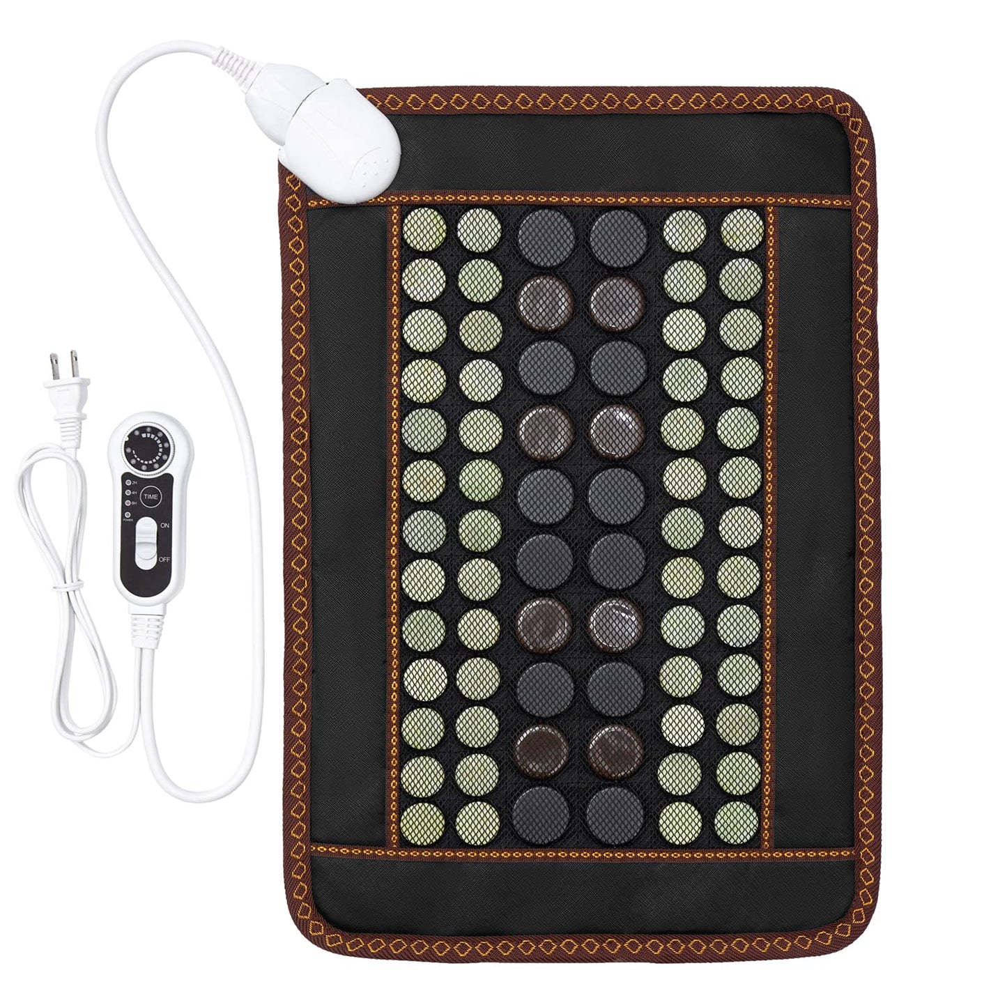 Far Infrared Heating Pad， Jade and Tourmaline Heating Pad for Back