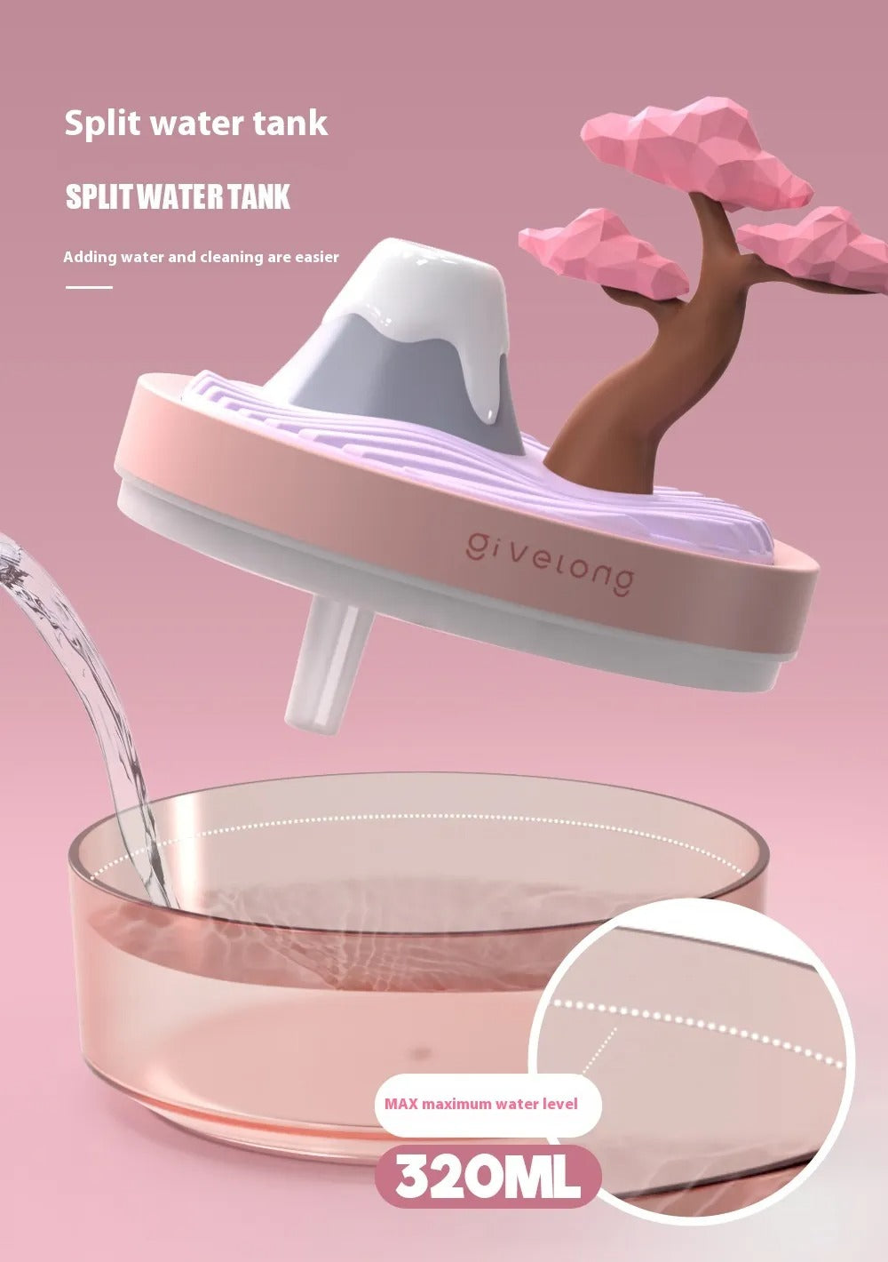 Air Humidifier Desktop USB Small Humidifier