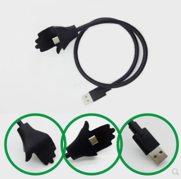 Retractable Charging Cable for iPhone 6/6S with Stand